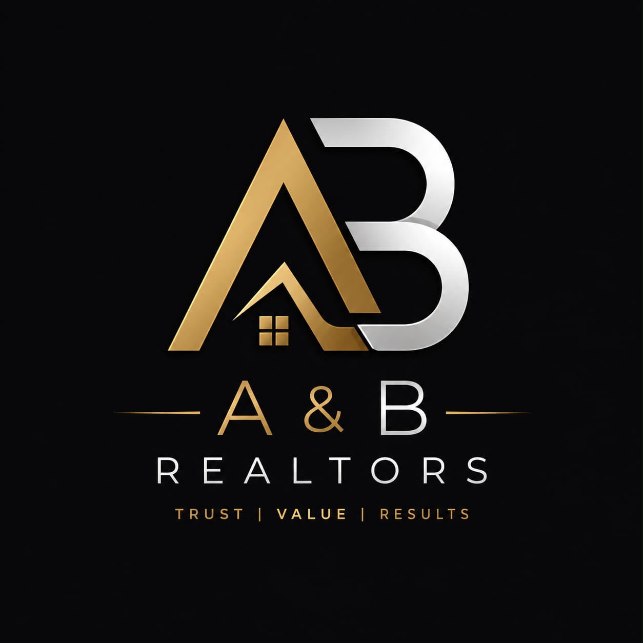 A & B Realtors brand logo